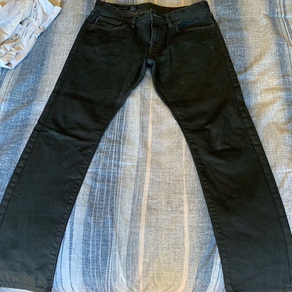 Armani exchange black slim fit jeans size 31 - Picture 1 of 3
